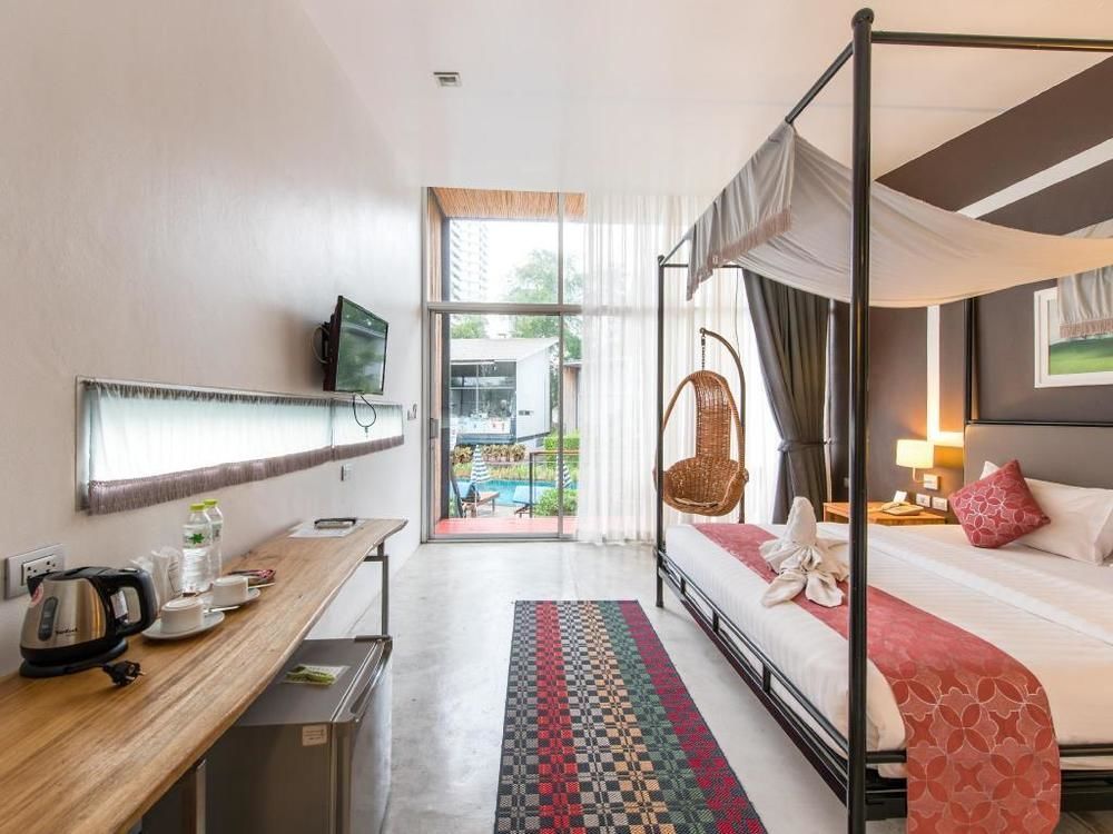 Lg Lemon Grass Hotell Na Chom Thian Eksteriør bilde